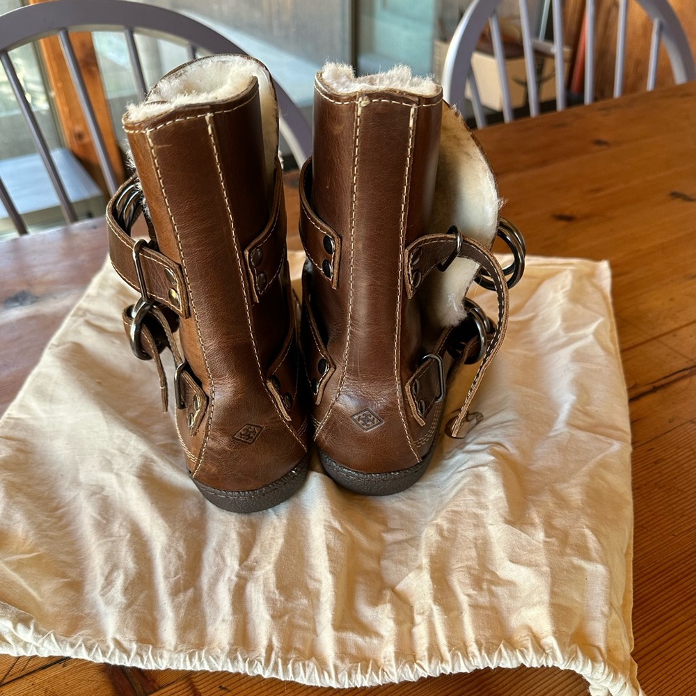 Quoddy Custom Double Ring Boot Horween Leather Si… - image 2